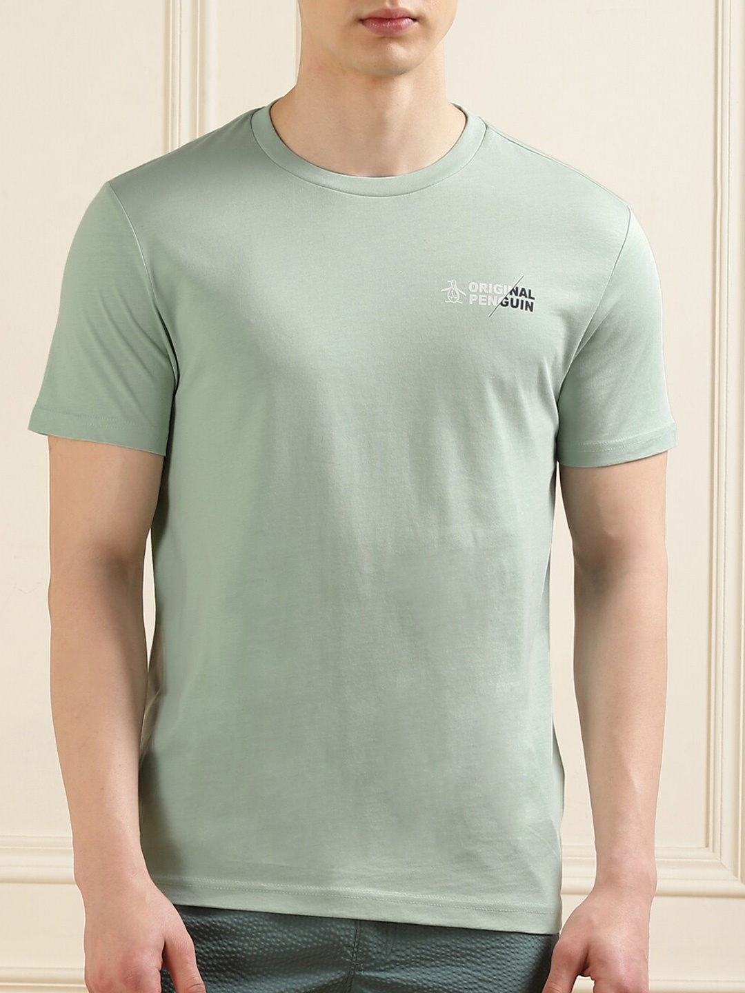 

Original Penguin Round Neck Short Sleeves Cotton Casual T-shirt, Na