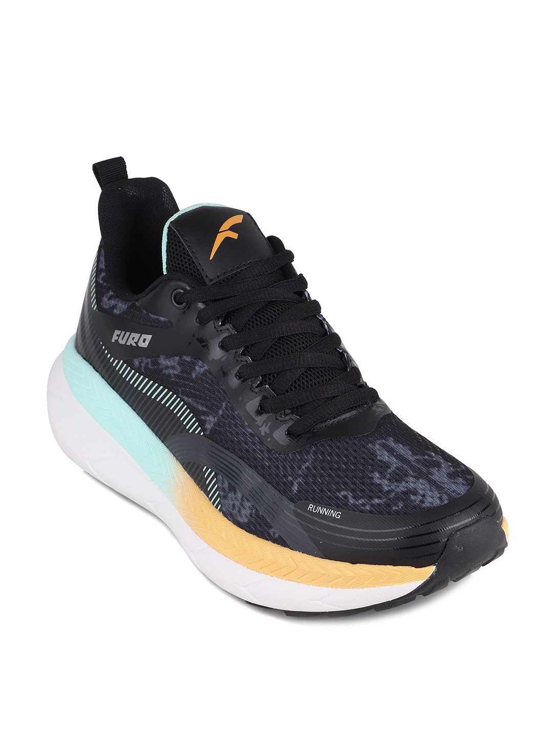 

FURO by Red Chief Men Running Shoes, Black