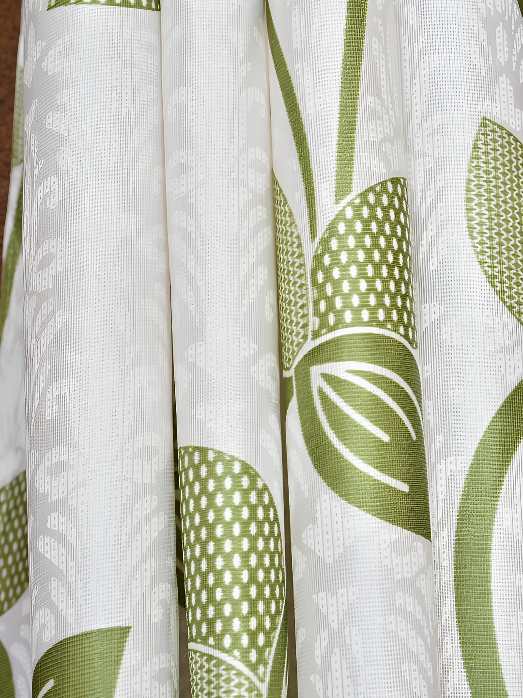 

Galaxy Home Decor Green Floral Room Darkening Door Curtain