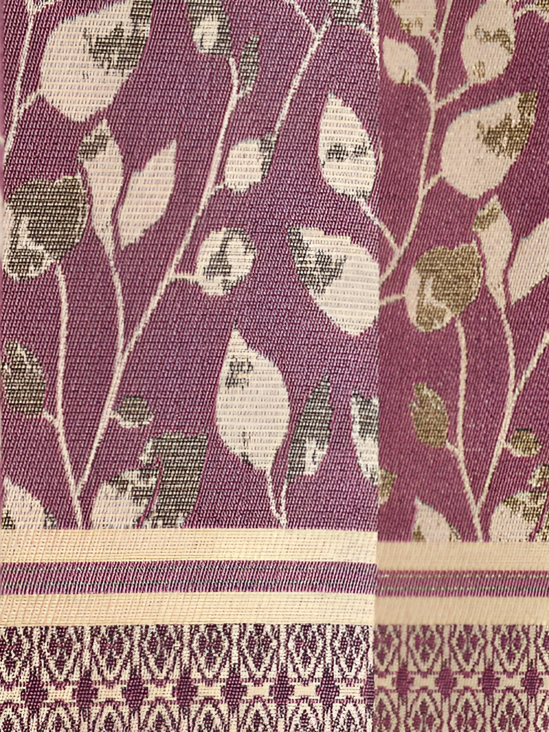 

Galaxy Home Decor Pink Set of 3 Floral Room Darkening Window Curtain