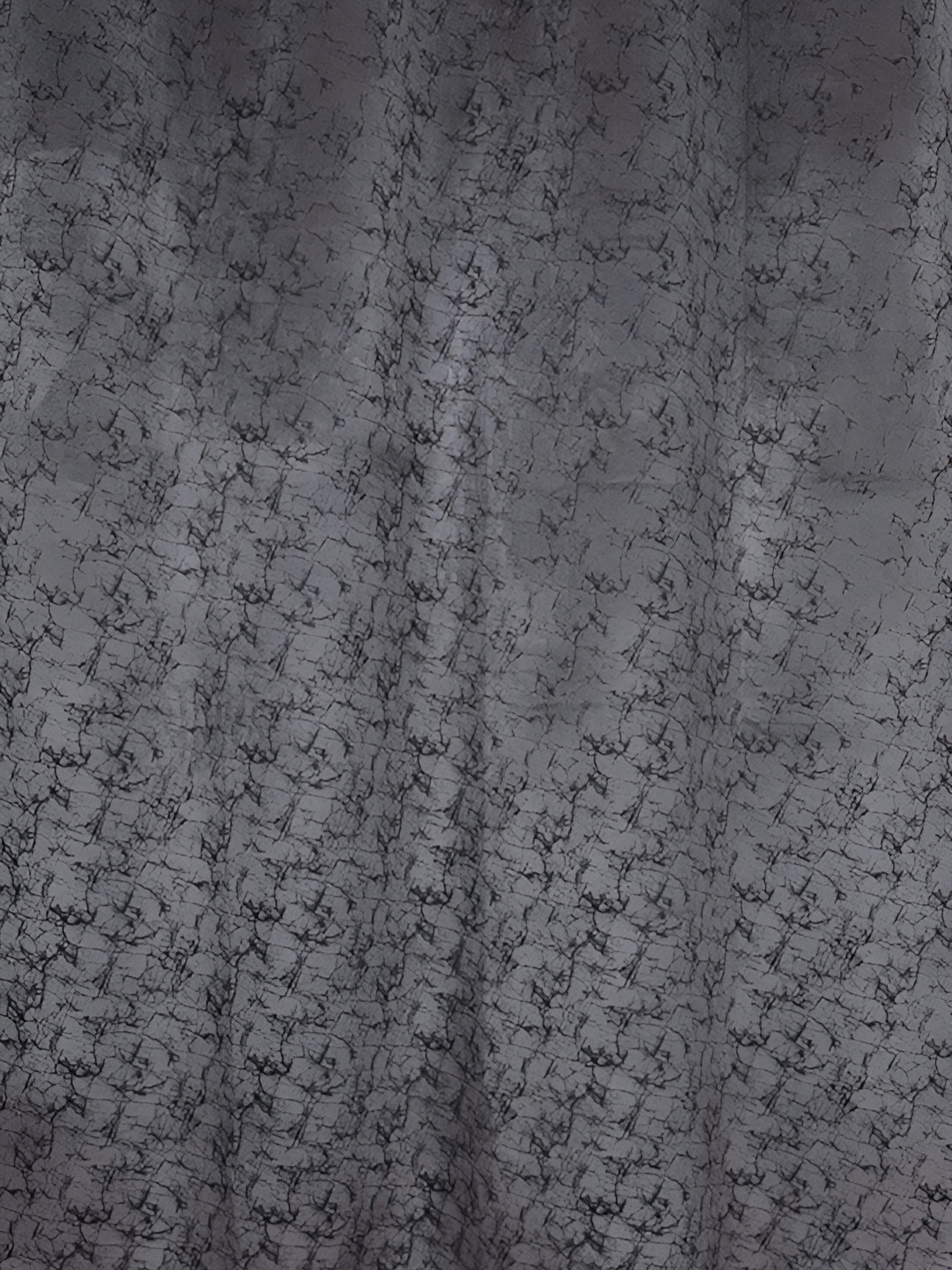 

Galaxy Home Decor Grey Set of 3 Floral Room Darkening Window Curtain