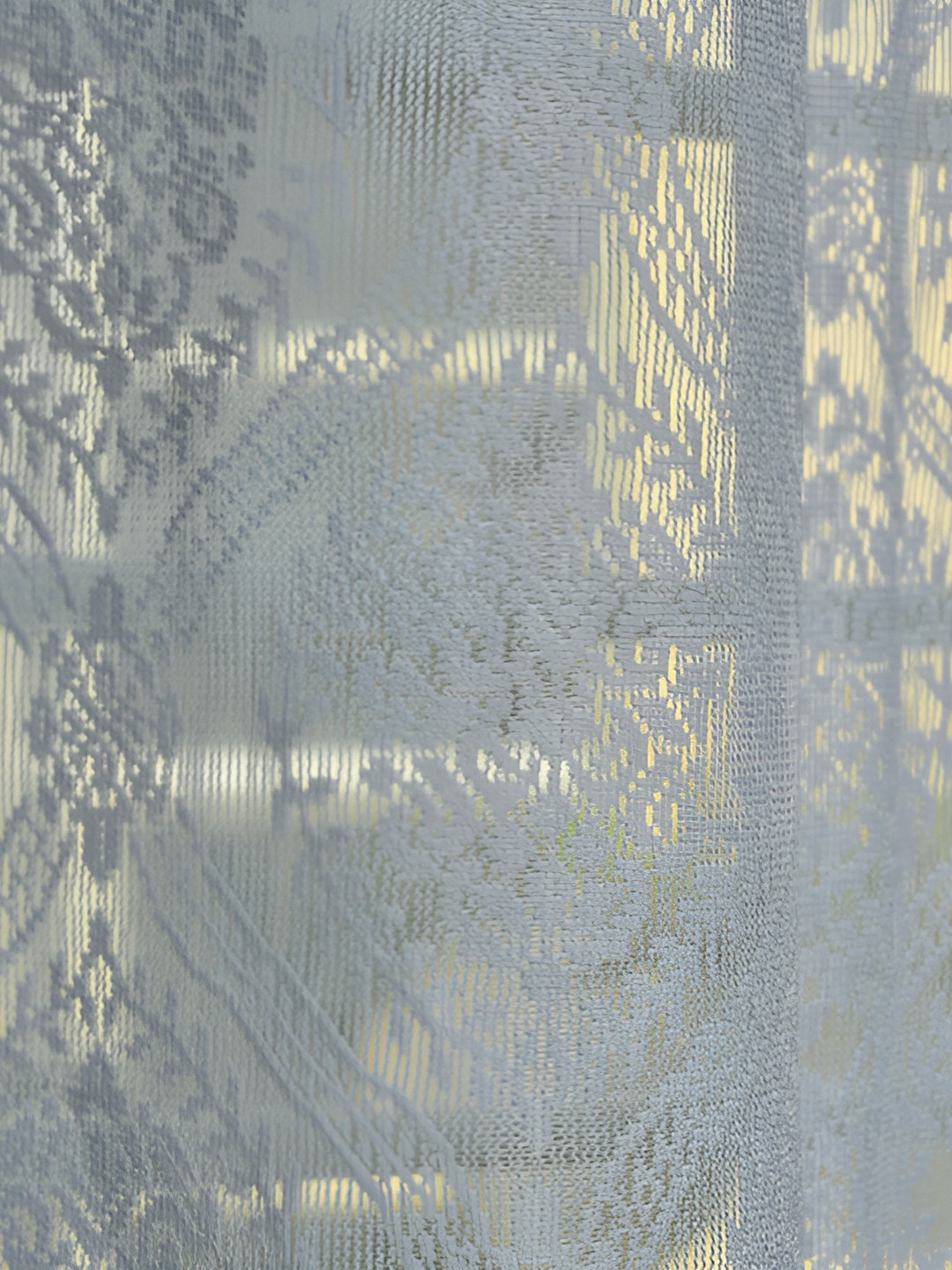 

Galaxy Home Decor Grey Floral Room Darkening Long Door Curtain