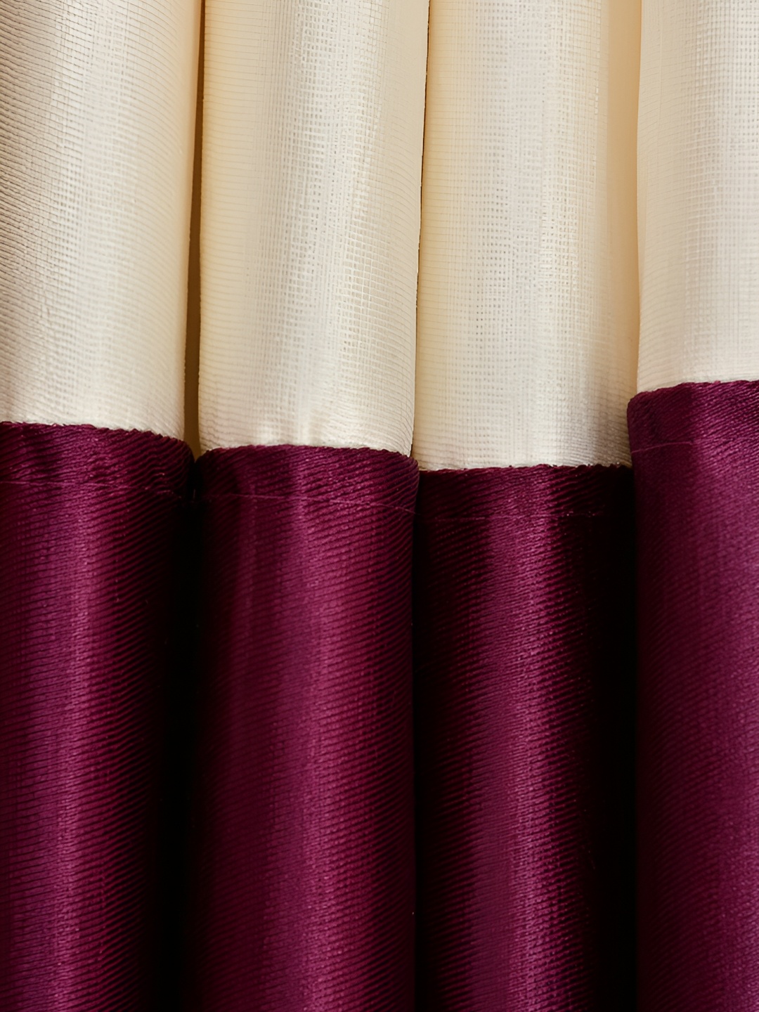 

Galaxy Home Decor Burgundy Floral Room Darkening Window Curtain