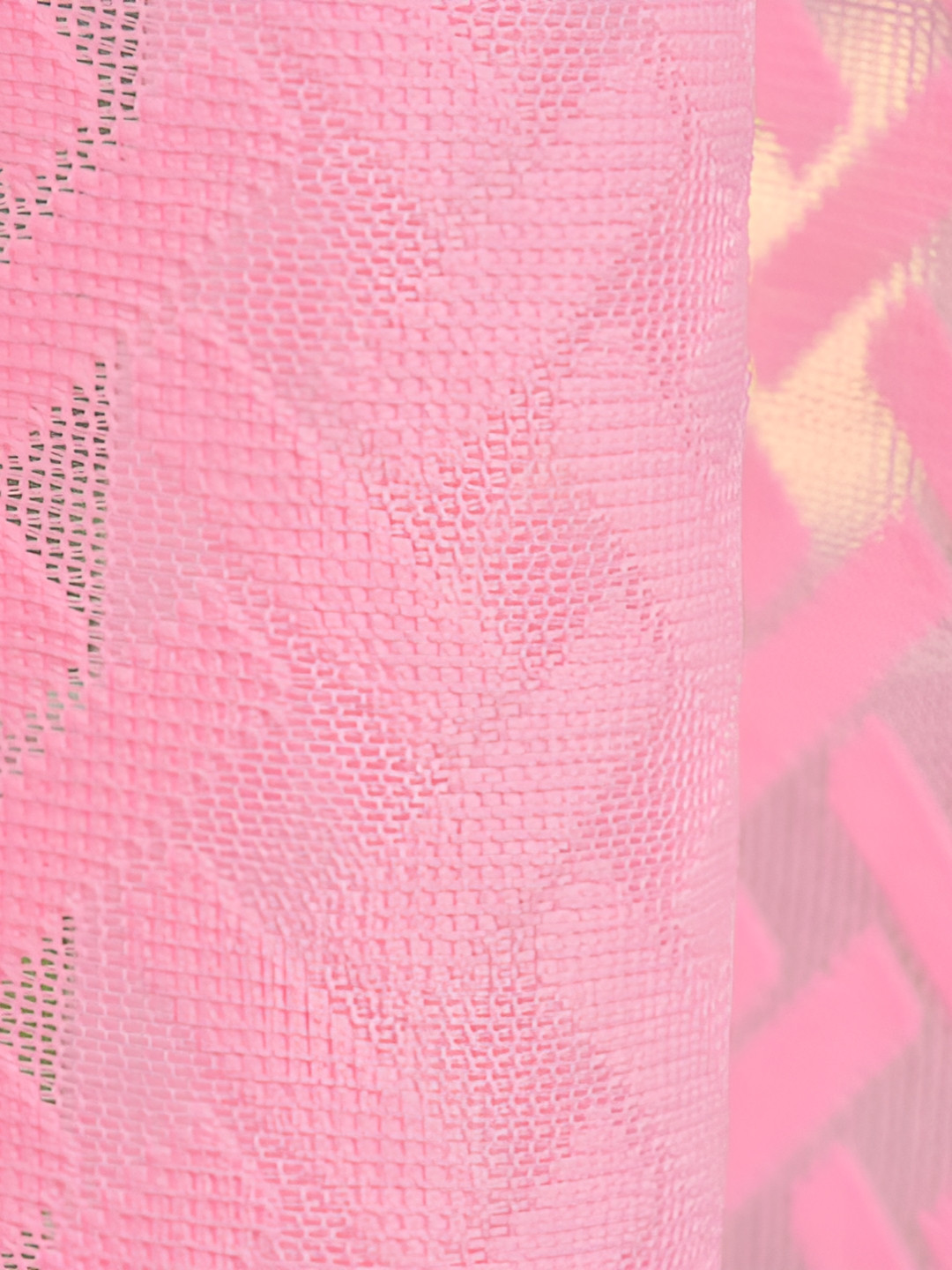 

Galaxy Home Decor Pink Floral Room Darkening Door Curtain