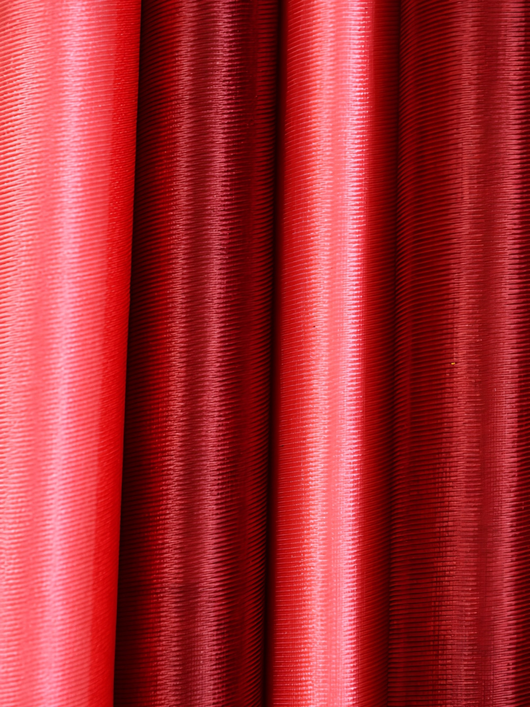 

Galaxy Home Decor Red Floral Room Darkening Long Door Curtain