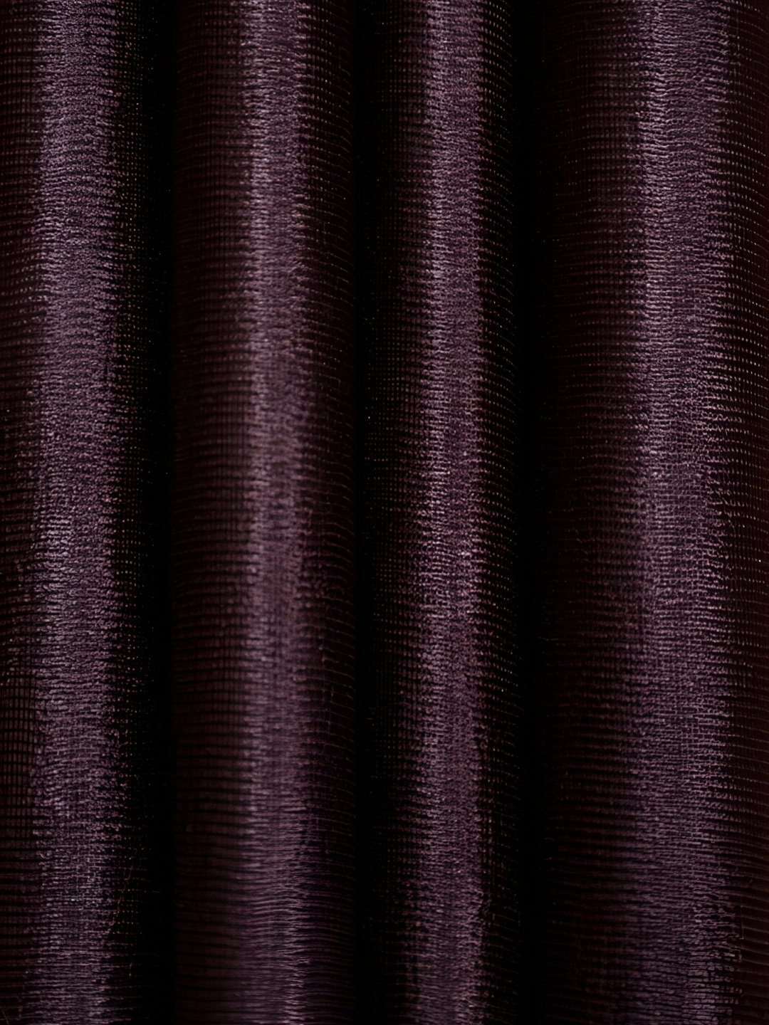 

Galaxy Home Decor Brown Set of 3 Floral Room Darkening Long Door Curtain