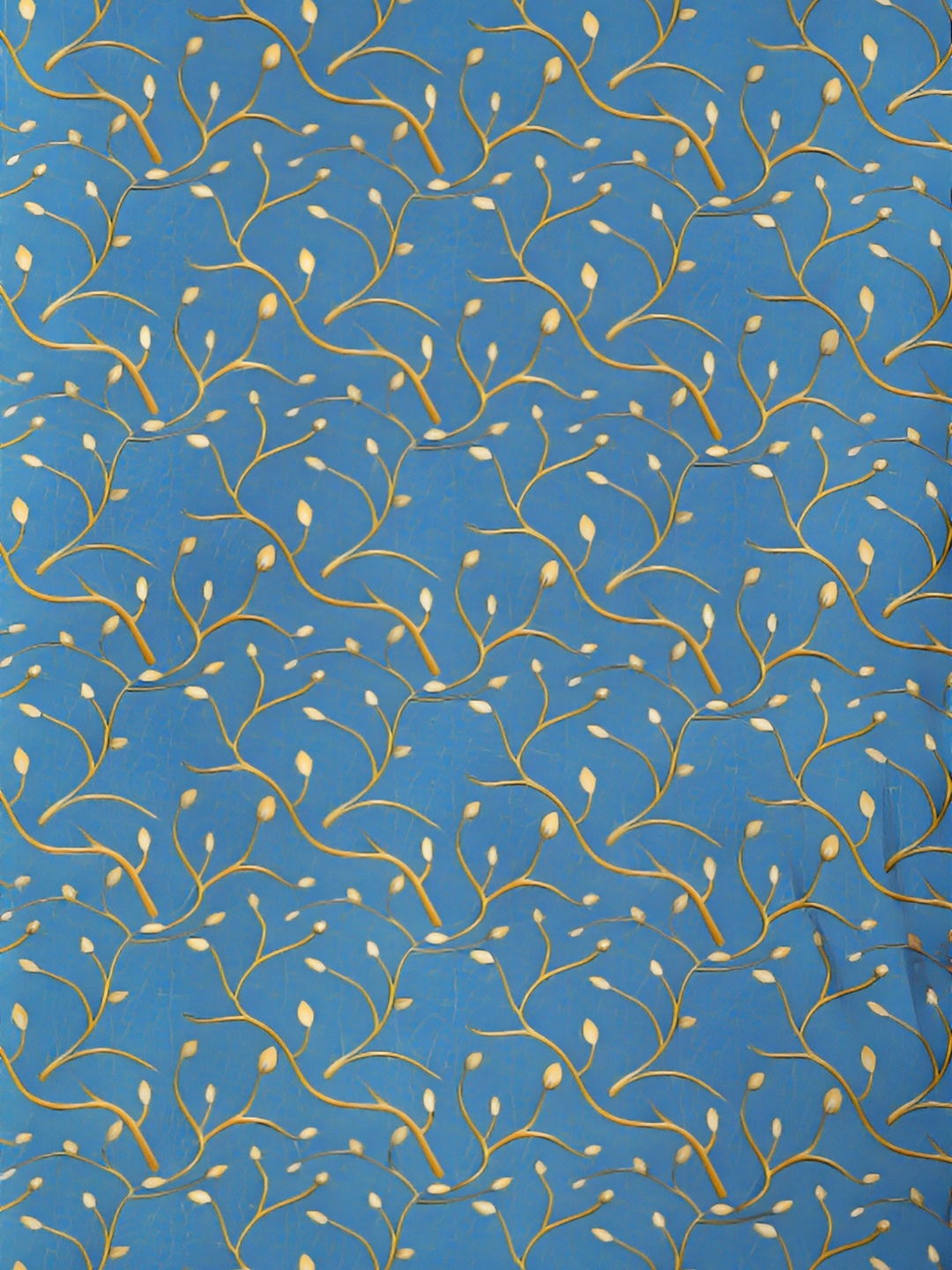 

Galaxy Home Decor Turquoise Blue Set of 3 Floral Room Darkening Door Curtain