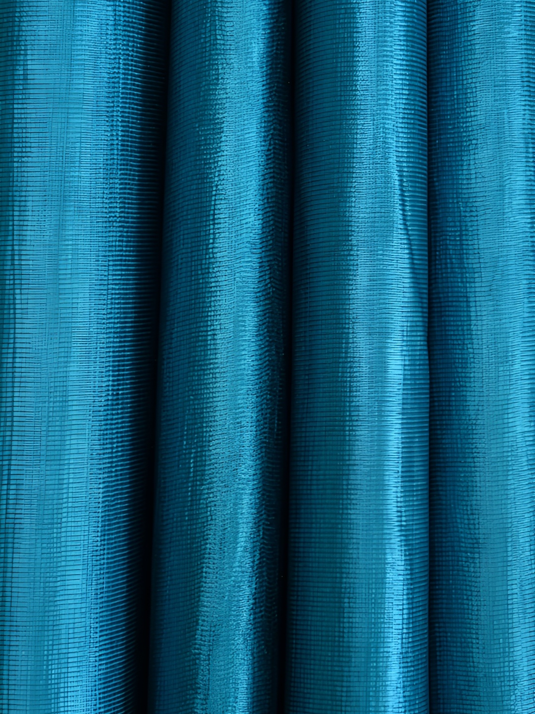 

Galaxy Home Decor Turquoise Blue Set of 4 Floral Room Darkening Window Curtain