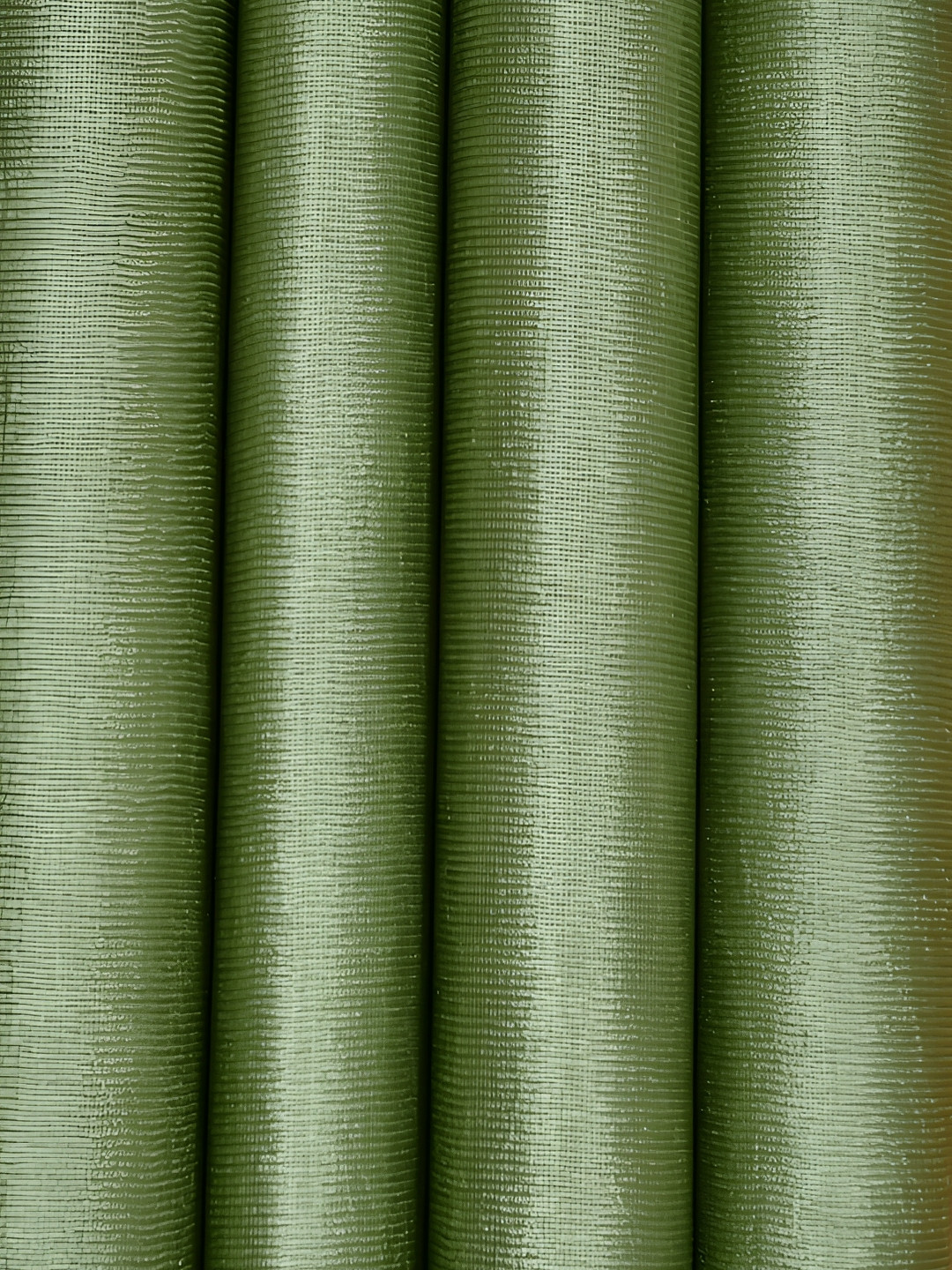 

Galaxy Home Decor Green Set of 3 Floral Room Darkening Long Door Curtain