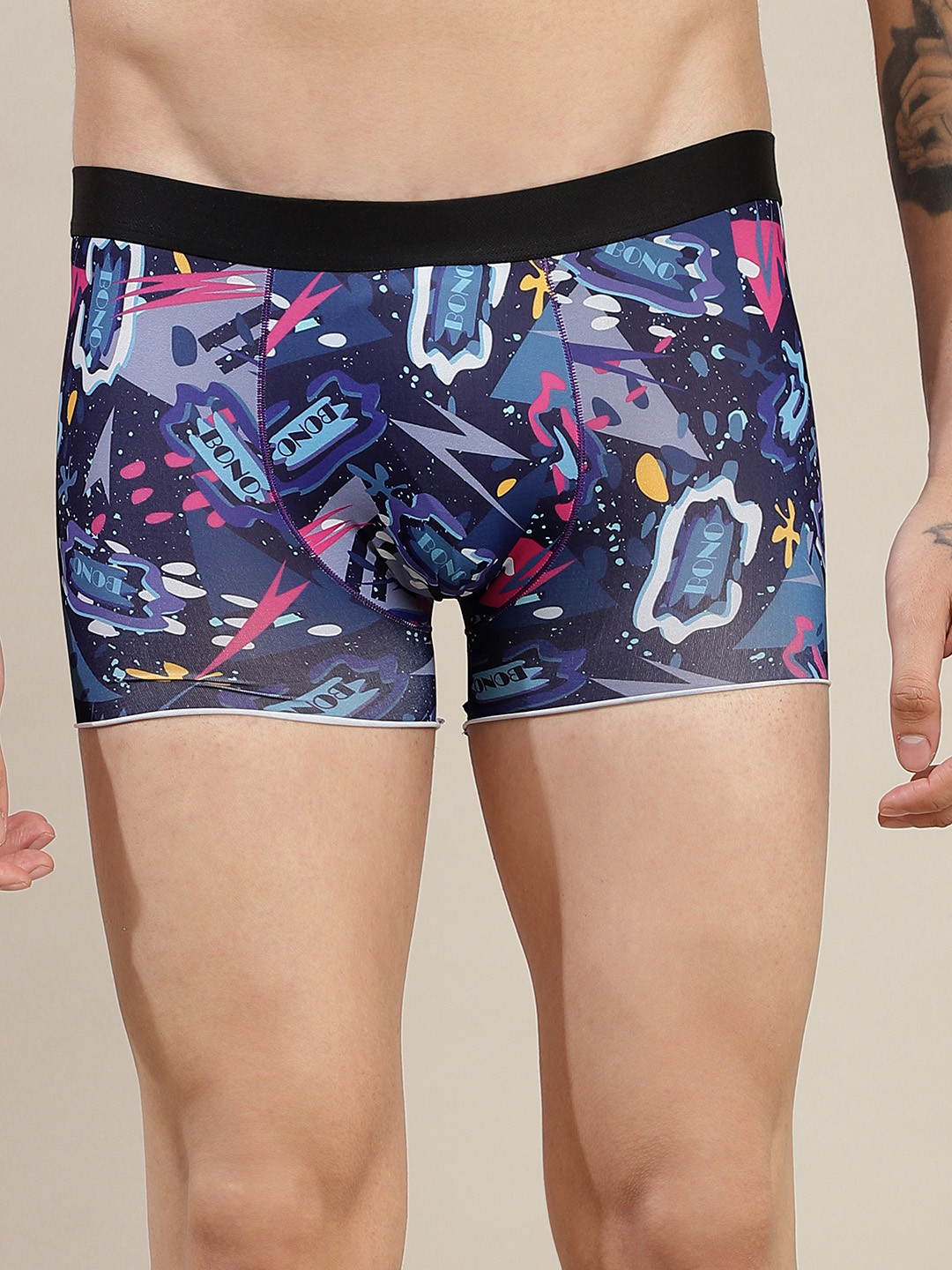 

DISPENSER Printed Snug Fit Microfibre Trunk C4-DG-Printed-M, Blue