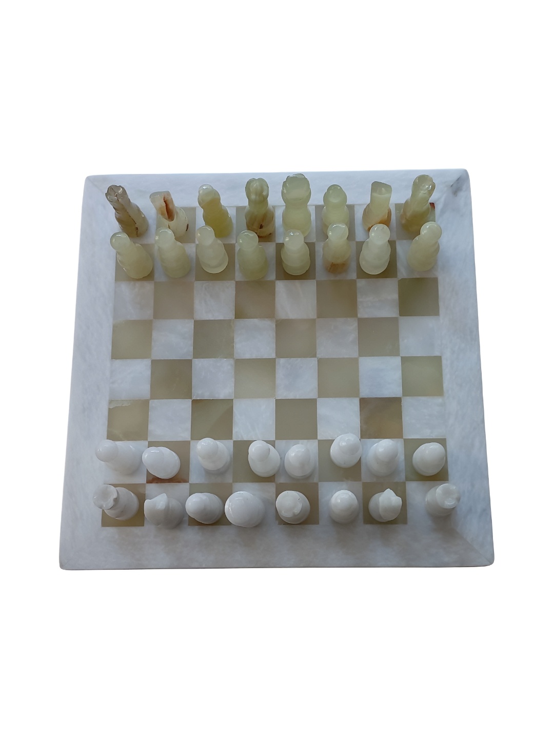 

INDIA MEETS INDIA White Curio Showpiece