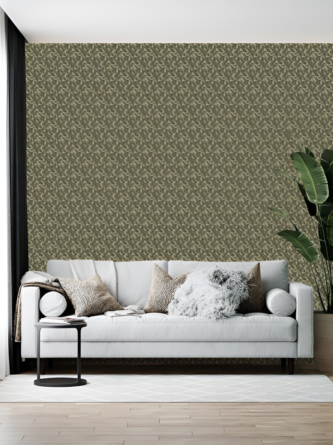 

British Terminal Green Printed Self-Adhesive Wall Sticker
