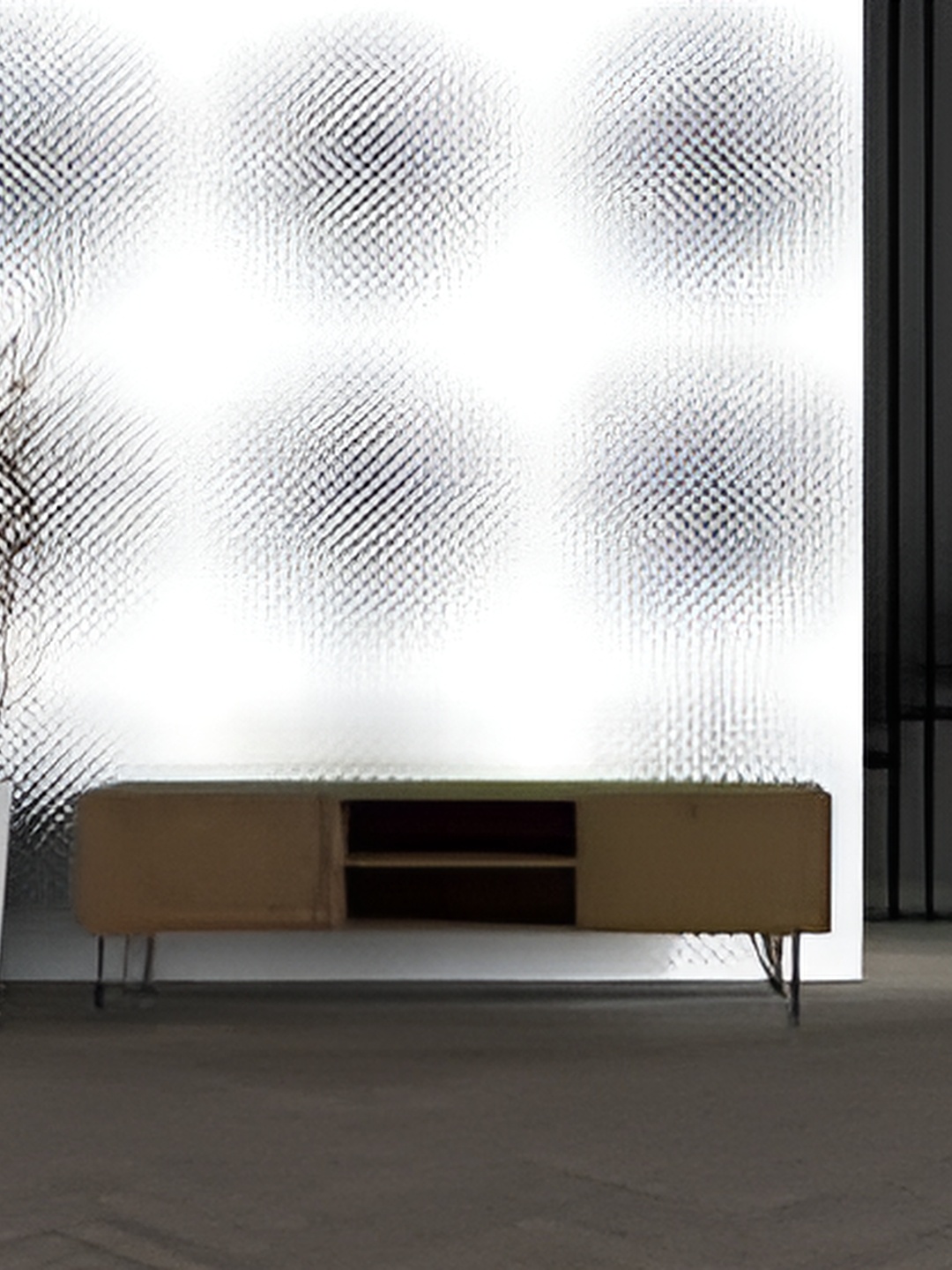 

British Terminal Black & White Printed Self-Adhesive Wall Sticker