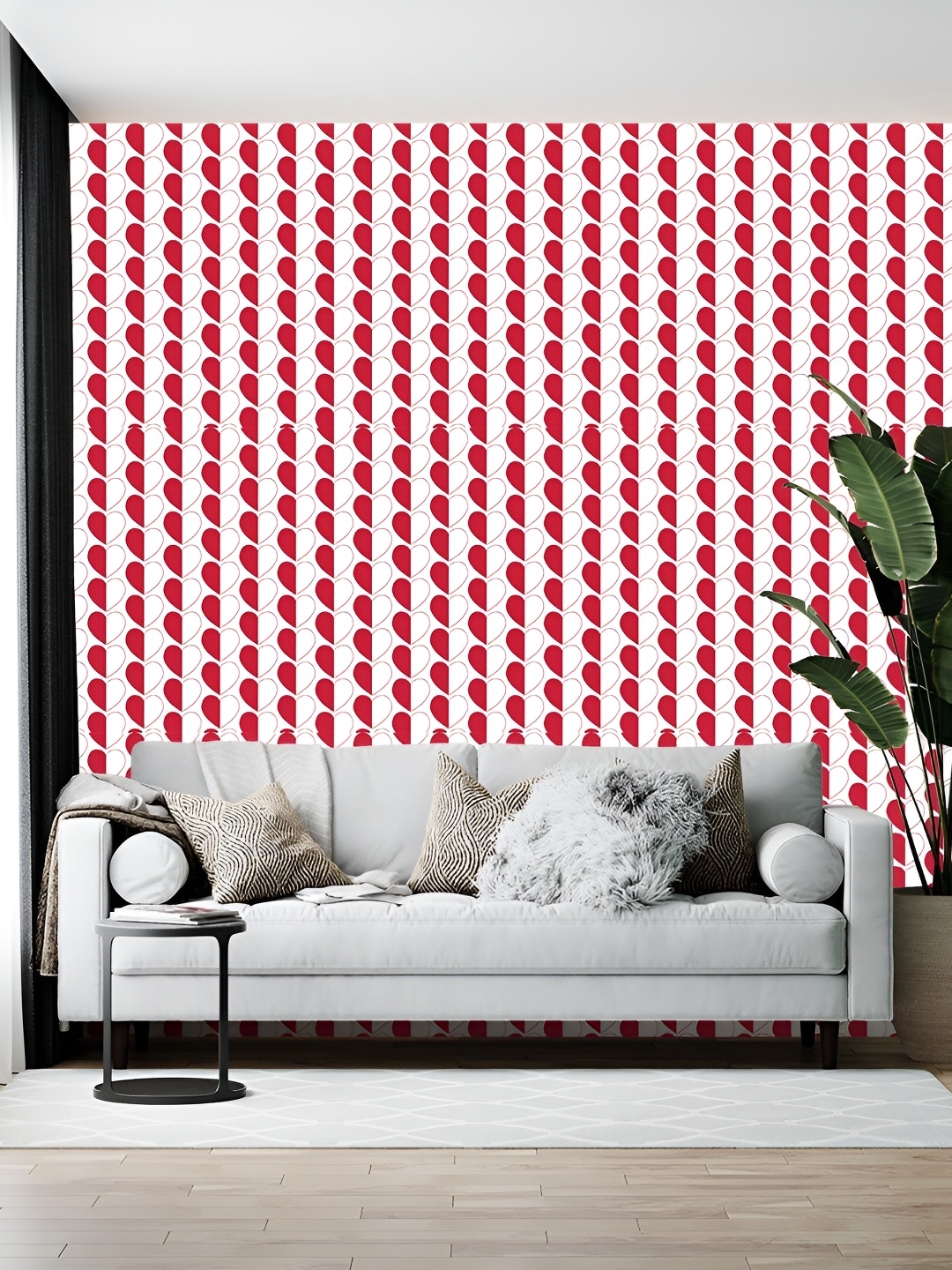 

British Terminal Red & White Printed Self-Adhesive Wall Sticker