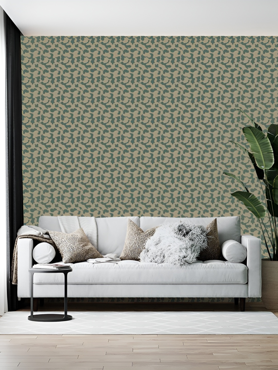 

British Terminal Grey Printed Self-Adhesive Wallpaper