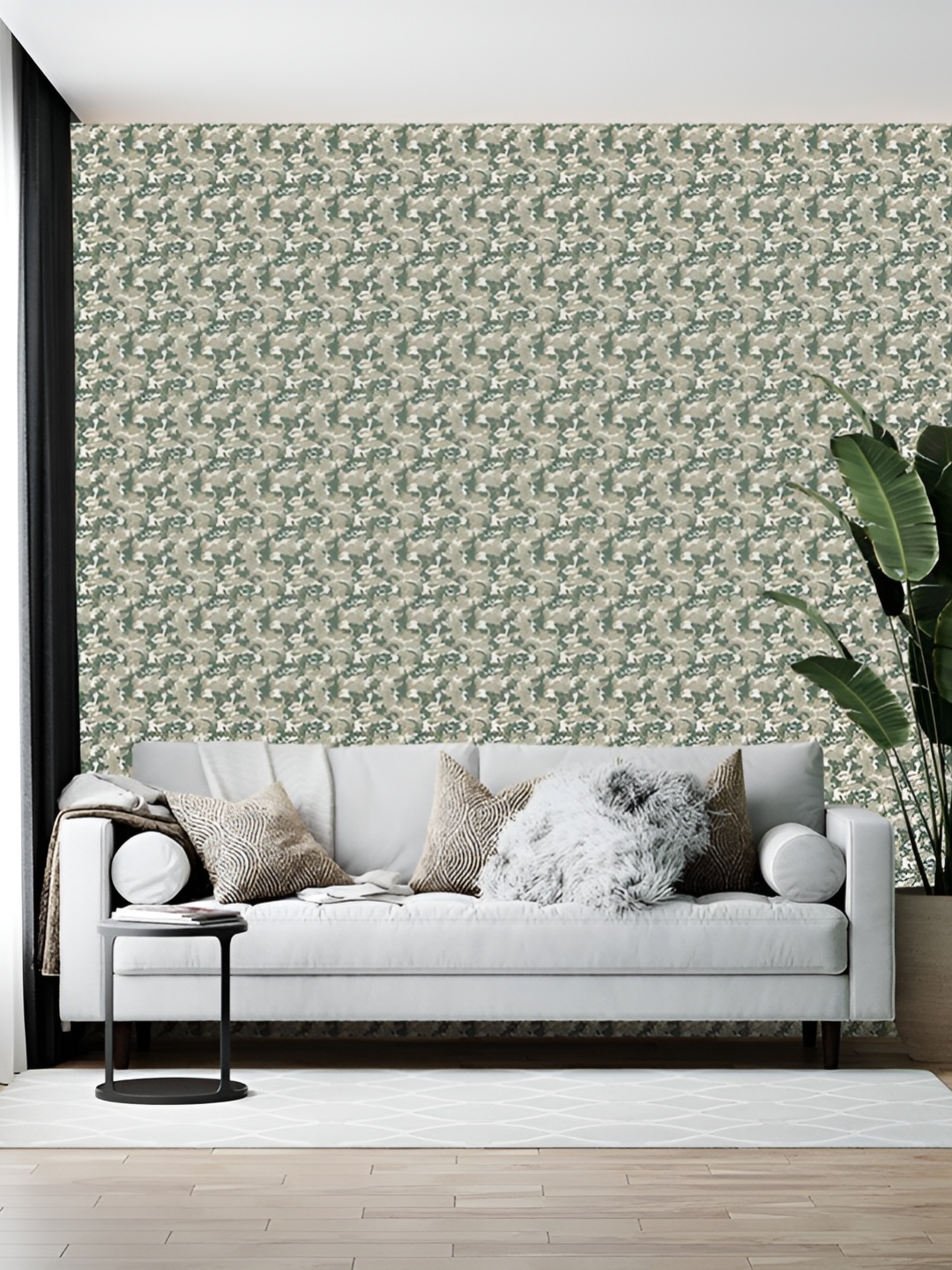 

British Terminal Green & White Printed Self-Adhesive Wall Sticker