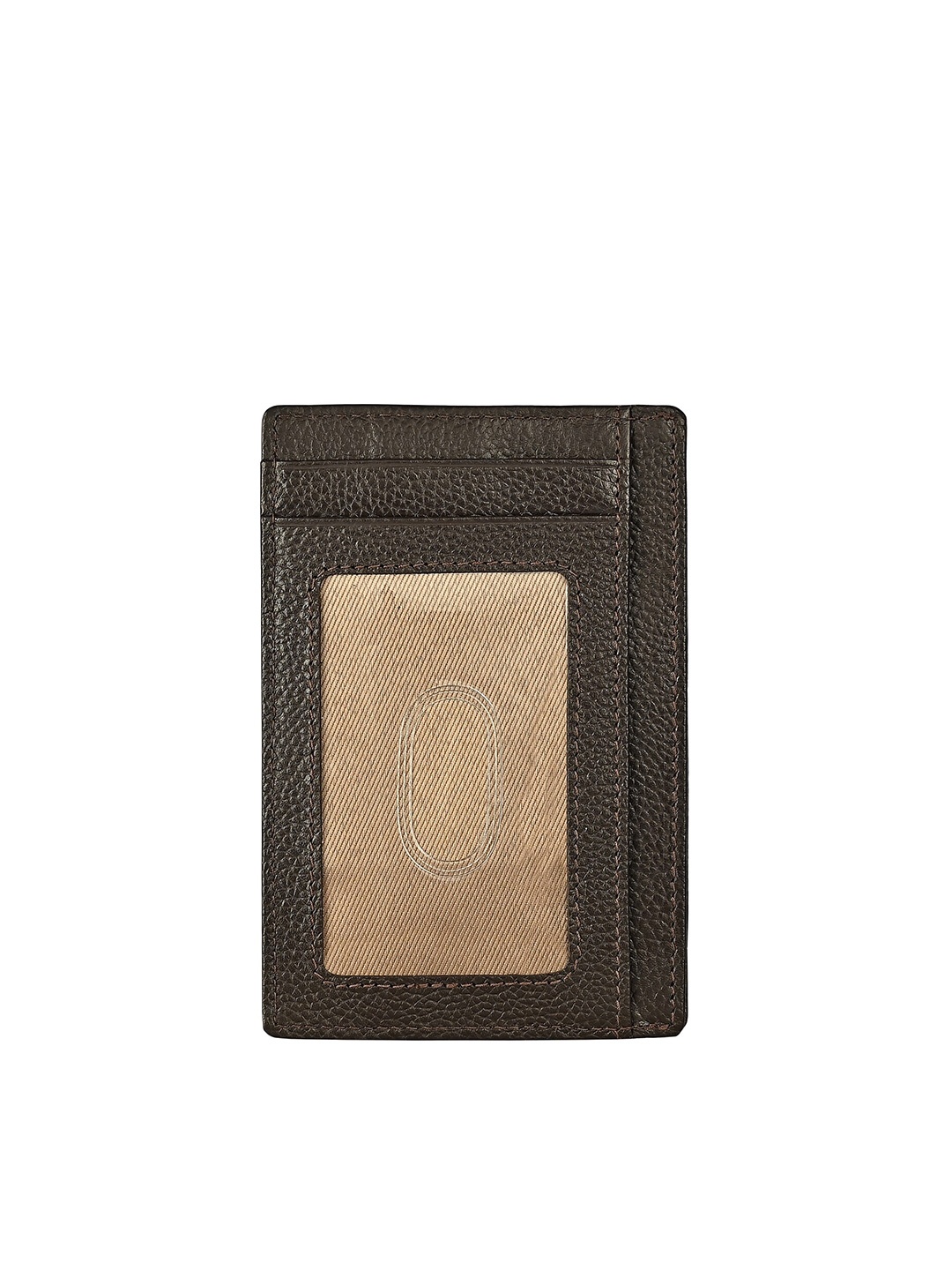 

Eske Textured RFID Leather Card Holder, Brown