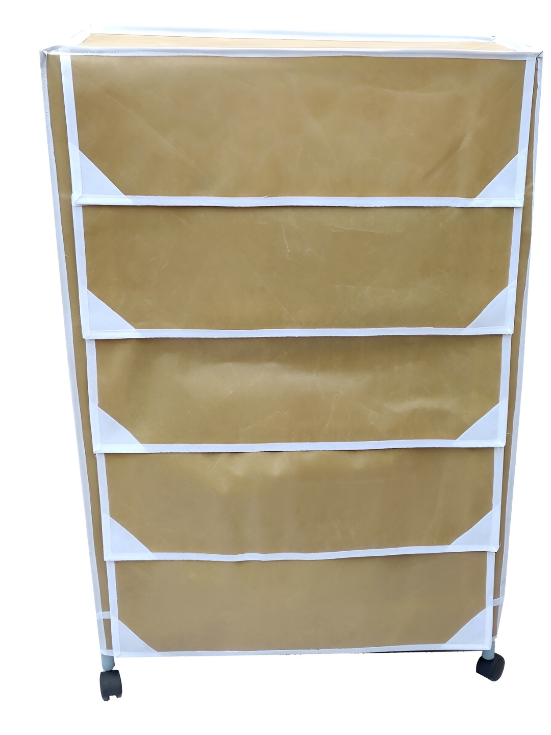 

Pamworld Beige 5-Tier Rectangle Shoe Rack