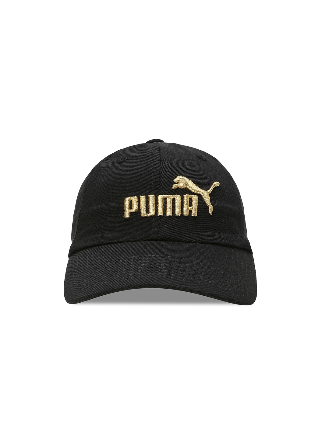 

Puma Unisex ESS No.1 Metallic Thread Brand Logo Embroidery Pure Cotton Baseball Cap, Black