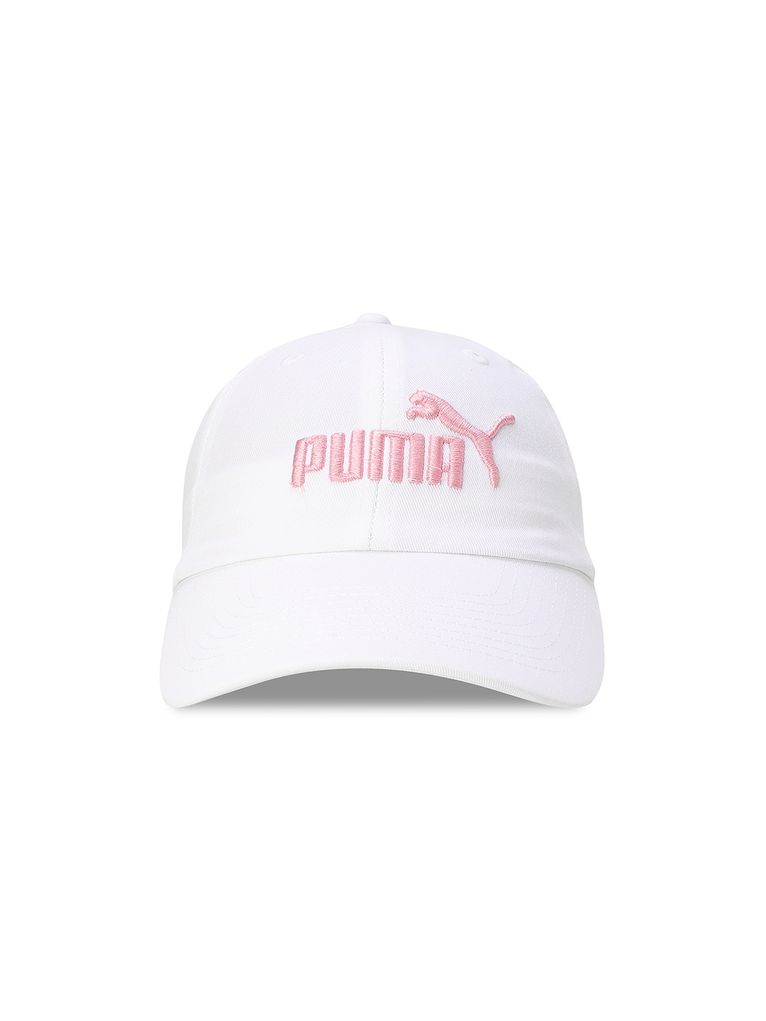 

Puma Unisex Embroidered ESS No.1 Snapback Cap, White