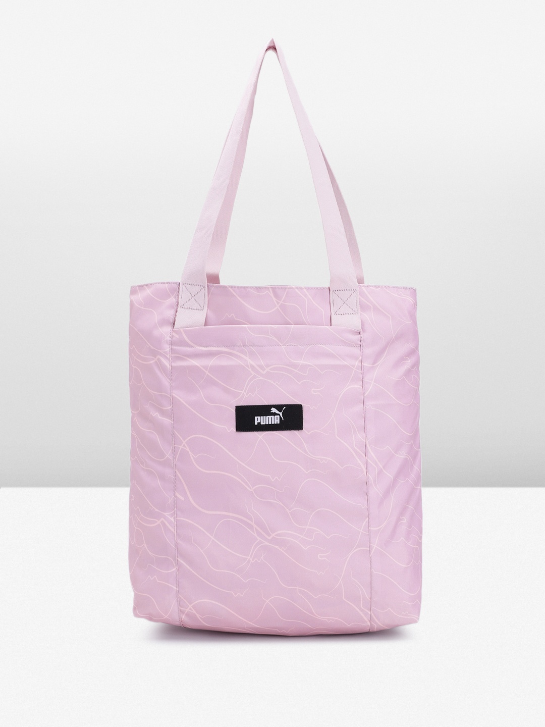 

Puma Printed Core Pop Shopper Tote Bag, Pink