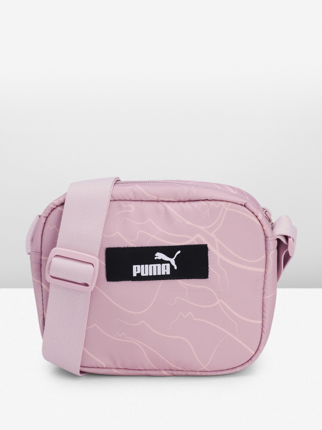

Puma Printed Core Pop Cross Sling Bag, Lavender