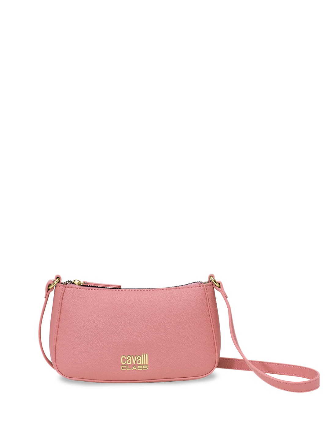 

Cavalli Class Structured Shoulder Bag, Pink