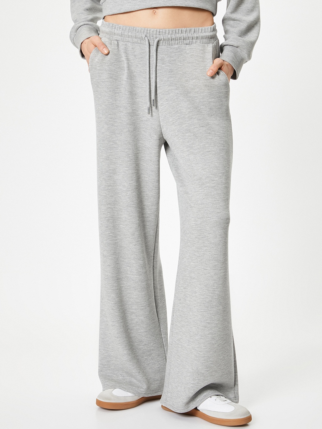 

Koton Women Relaxed Fit Joggers, Grey