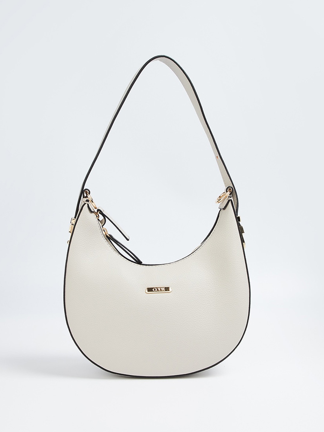 

CODE by Lifestyle Structured Baguette Bag, Grey