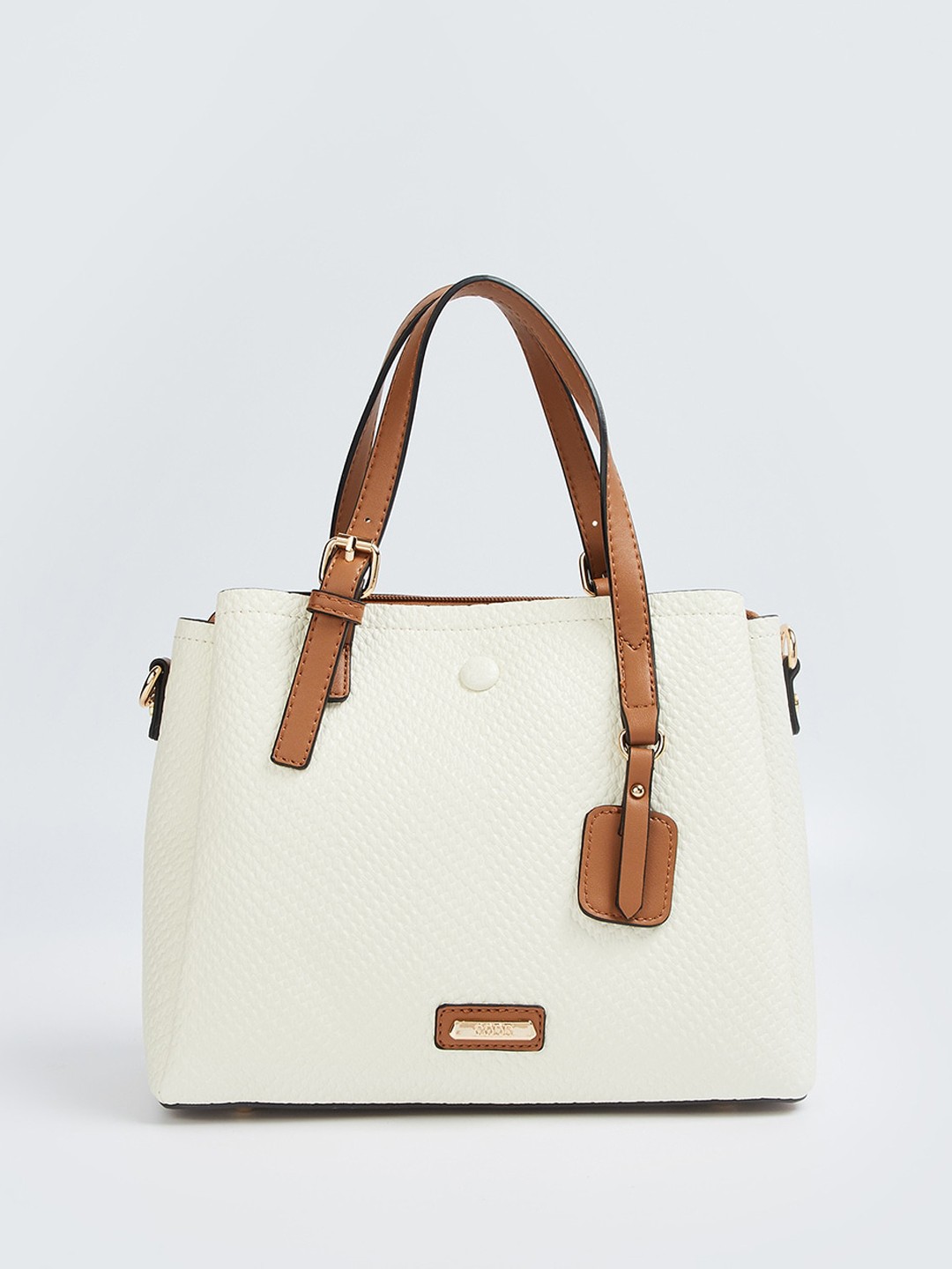 

CODE by Lifestyle Oversized Shopper Handheld Bag, Beige