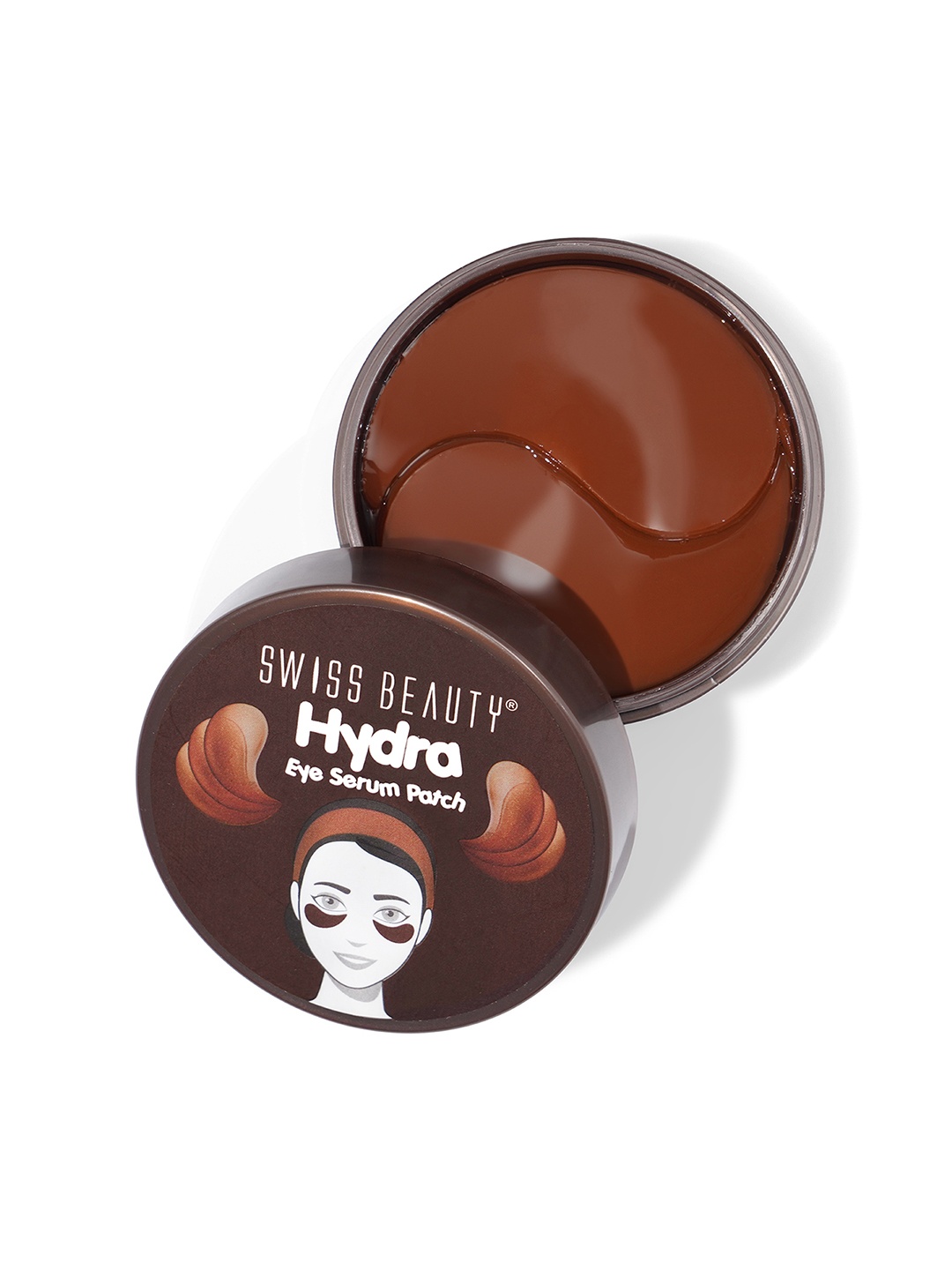 

SWISS BEAUTY Hydra Eye Serum Patch with Coffee - 60 Pcs, Brown