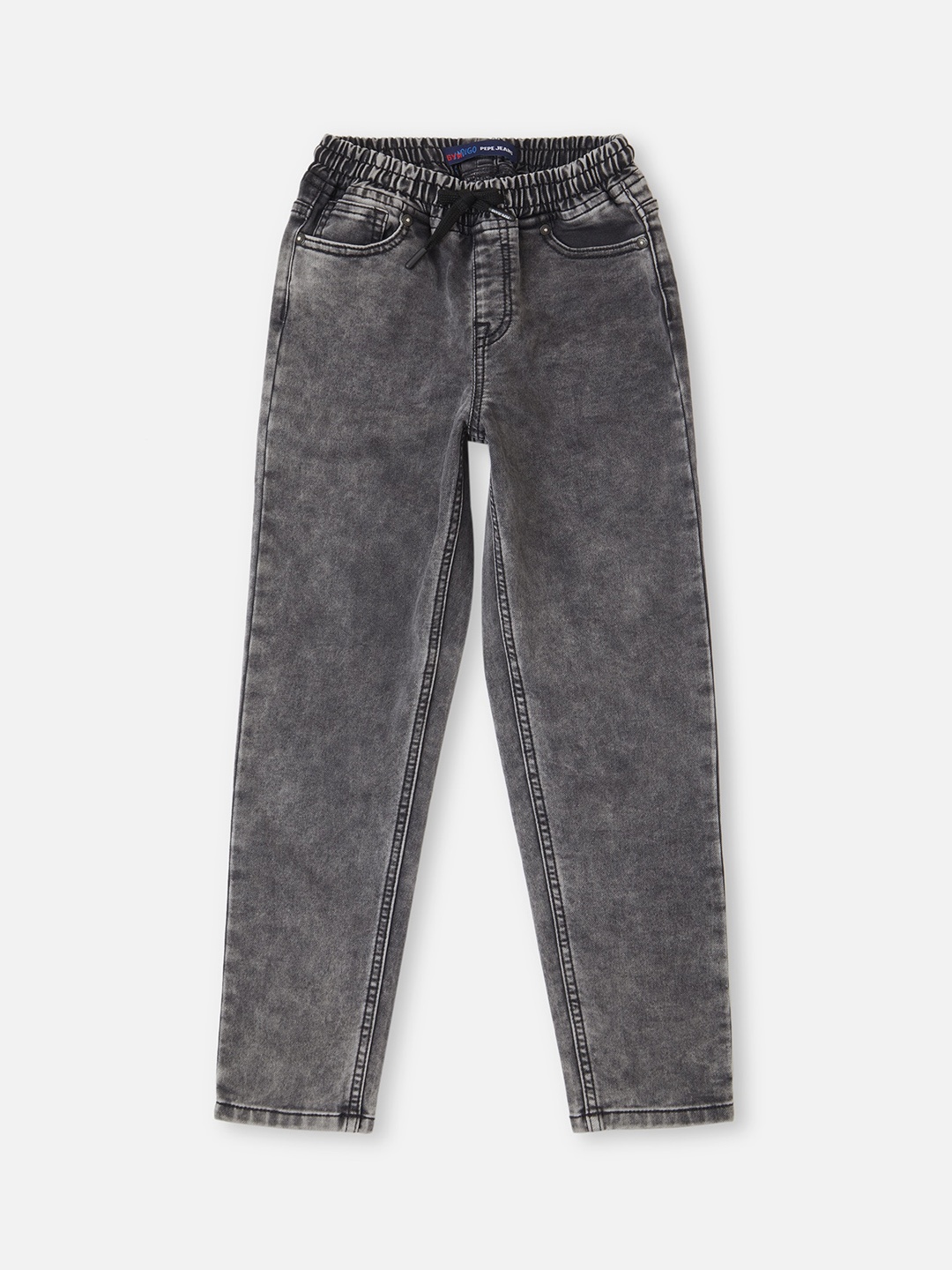 

Pepe Jeans Boys Clean Look Light Fade Stretchable Jeans, Grey