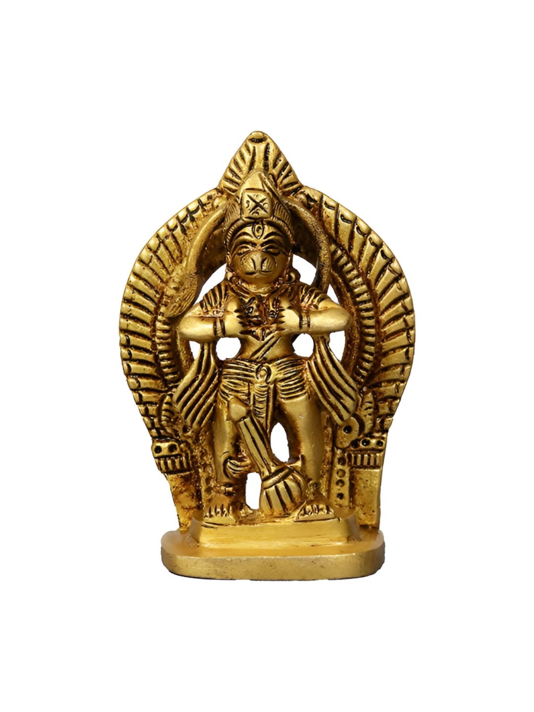 

Spillbox Gold Toned Religious Brass Idol Tiny Showpiece