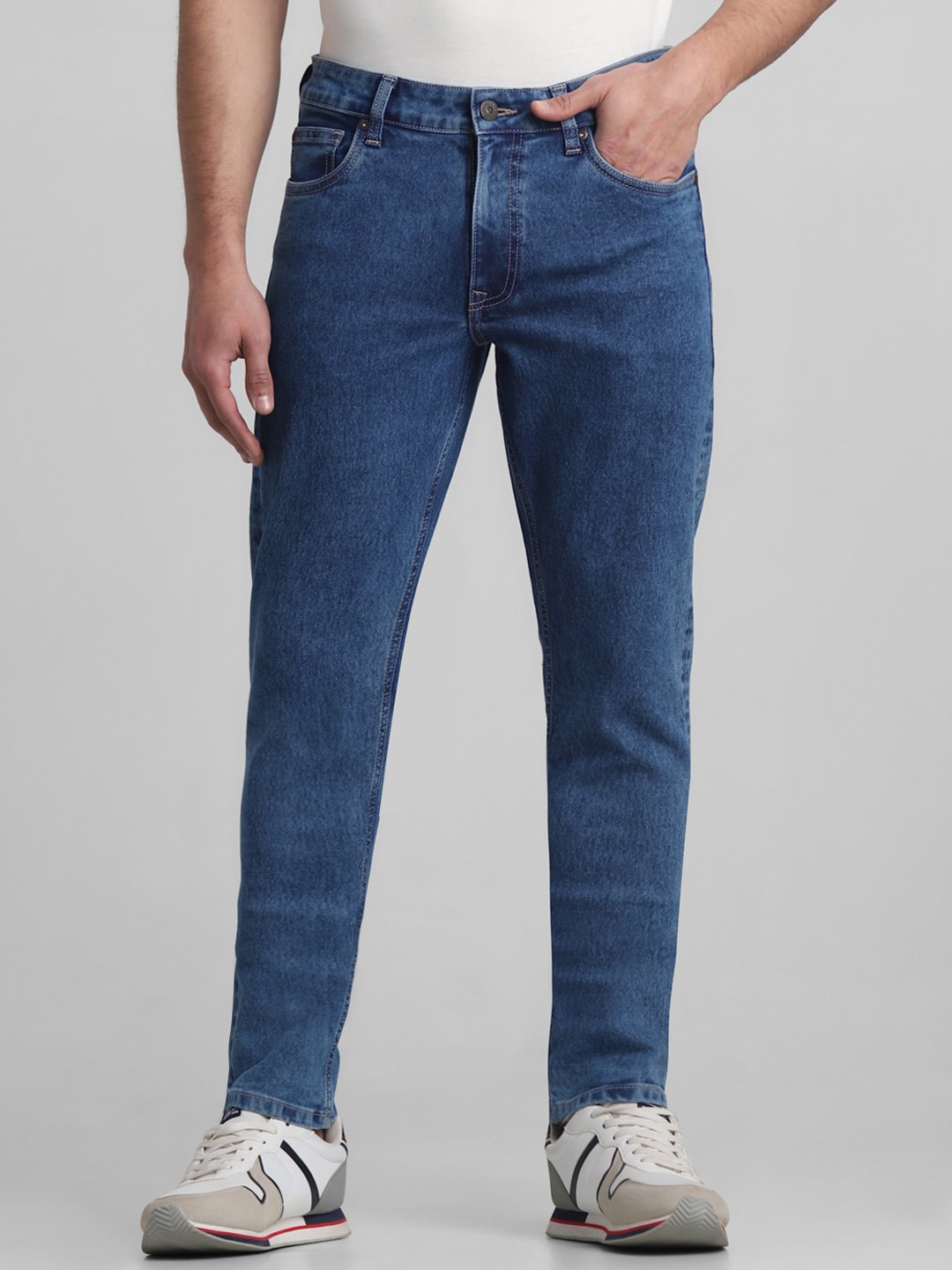 

Jack & Jones Men Slim Fit Stretchable Jeans, Blue