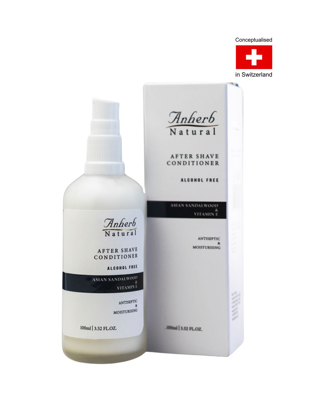 

Anherb Natural After Shave Conditioner With Vitamin E - 100ml, White