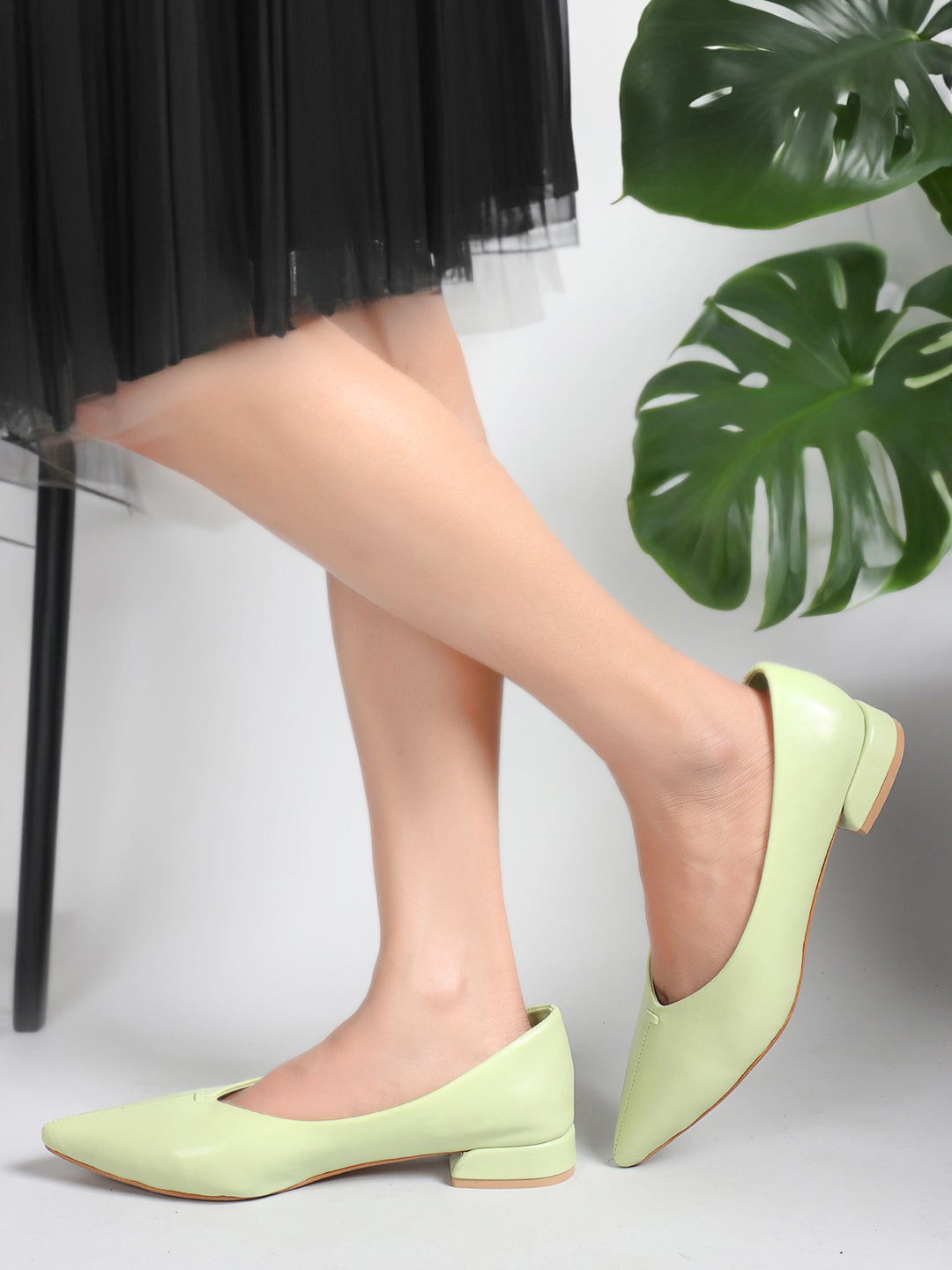 

Carlton London Block Heeled Pumps, Green