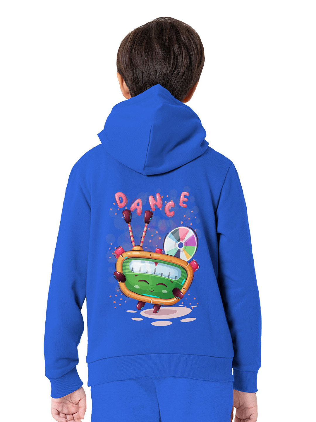 

BAESD Boys Printed Hooded Sweatshirt, Blue