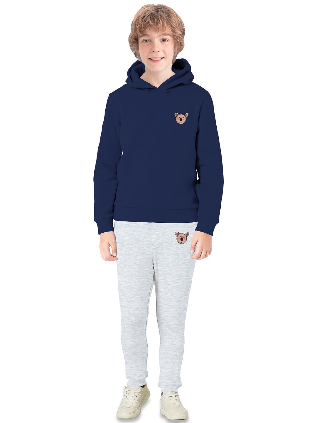 

BAESD Boys Hooded Sweatshirt, Navy blue