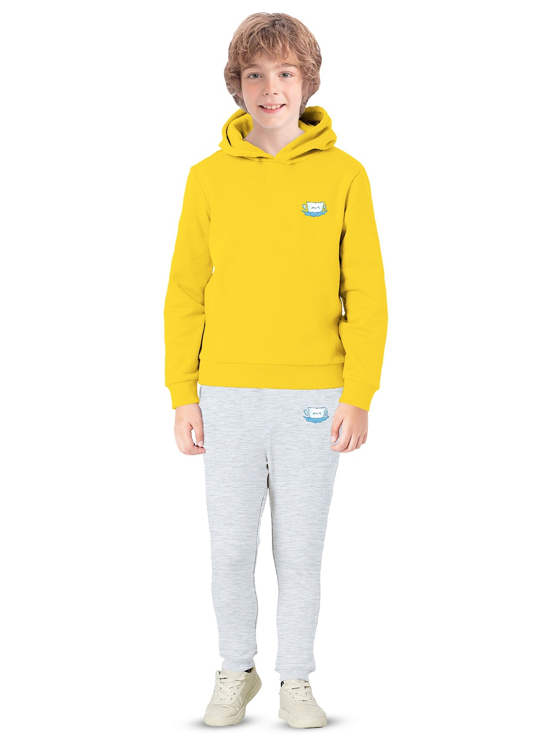 

BAESD Boys Hooded Fleece Pullover, Yellow