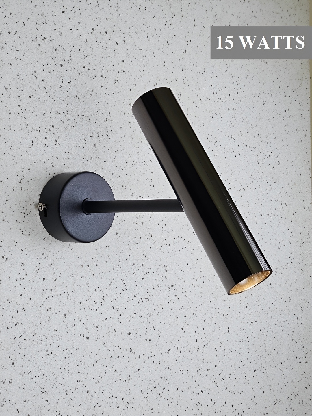 

Mufasa Black Aluminium Contemporary Cylinder LED Spot Wall Lamp