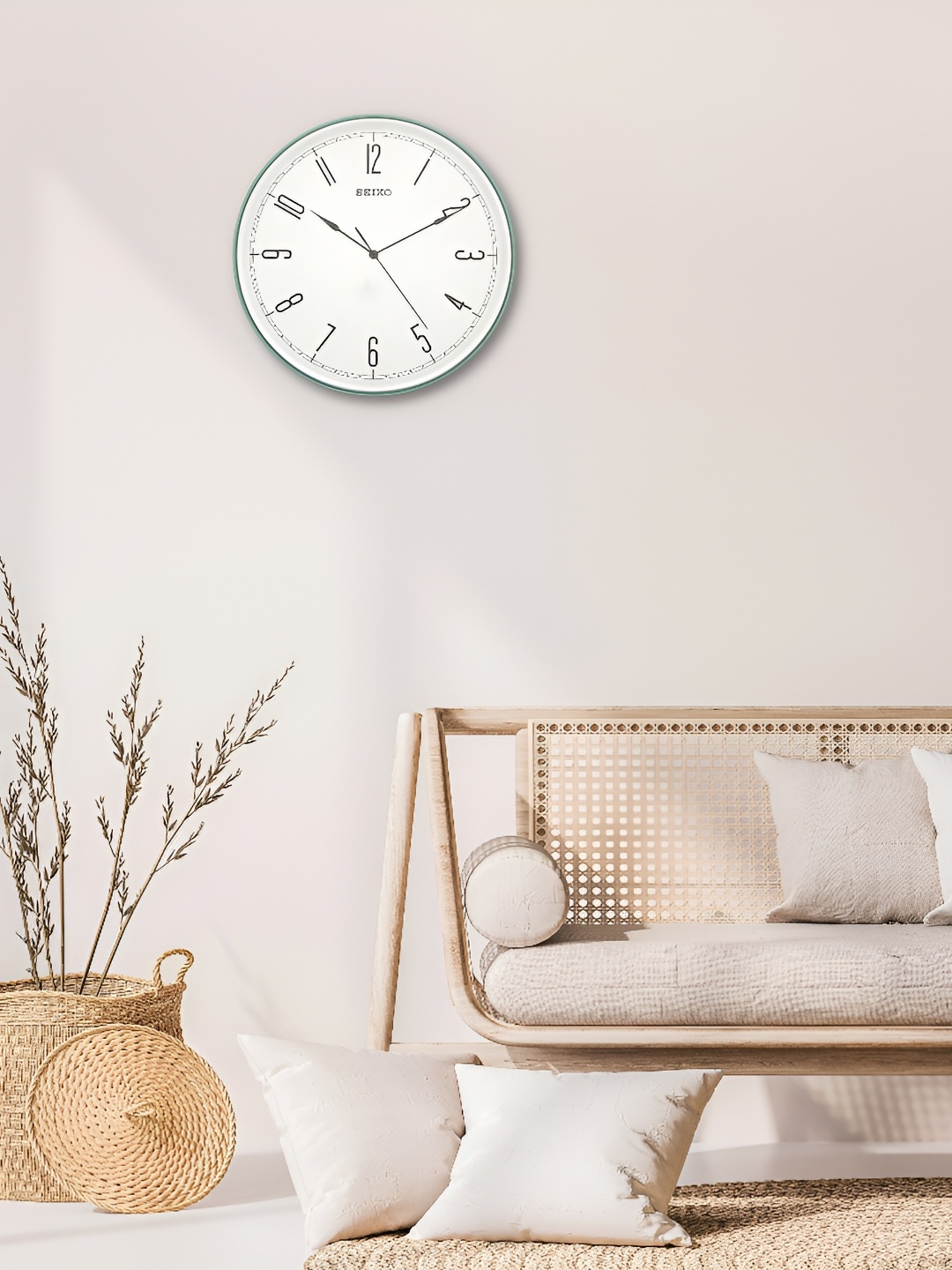 

SEIKO Blue Traditional Analogue Wall Clock
