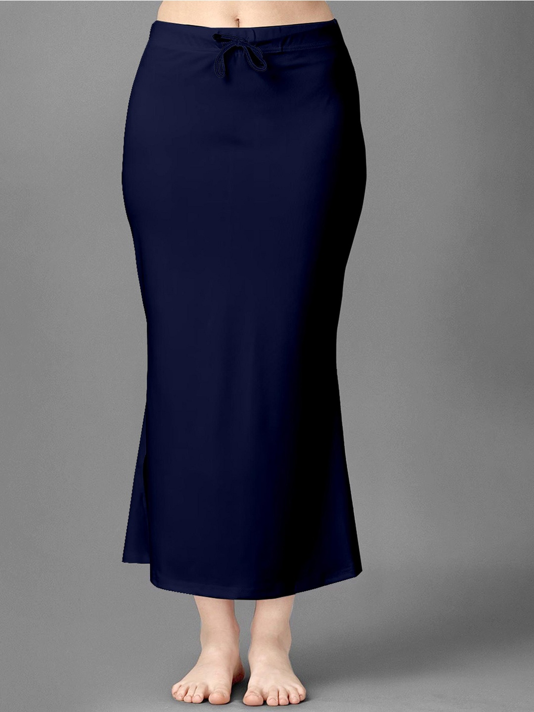 

Trendmalls Fish Cut Stretchable Saree Shapewear, Navy blue