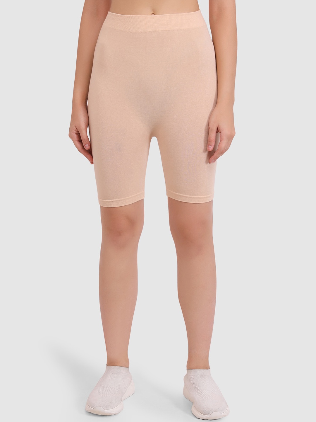 

BRACHY Women Cotton Tummy & Thigh Shapewear, Beige