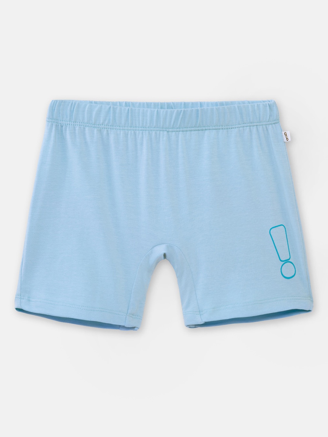 

You Got Plan B Girls High-Rise Antimicrobial Shorts, Blue