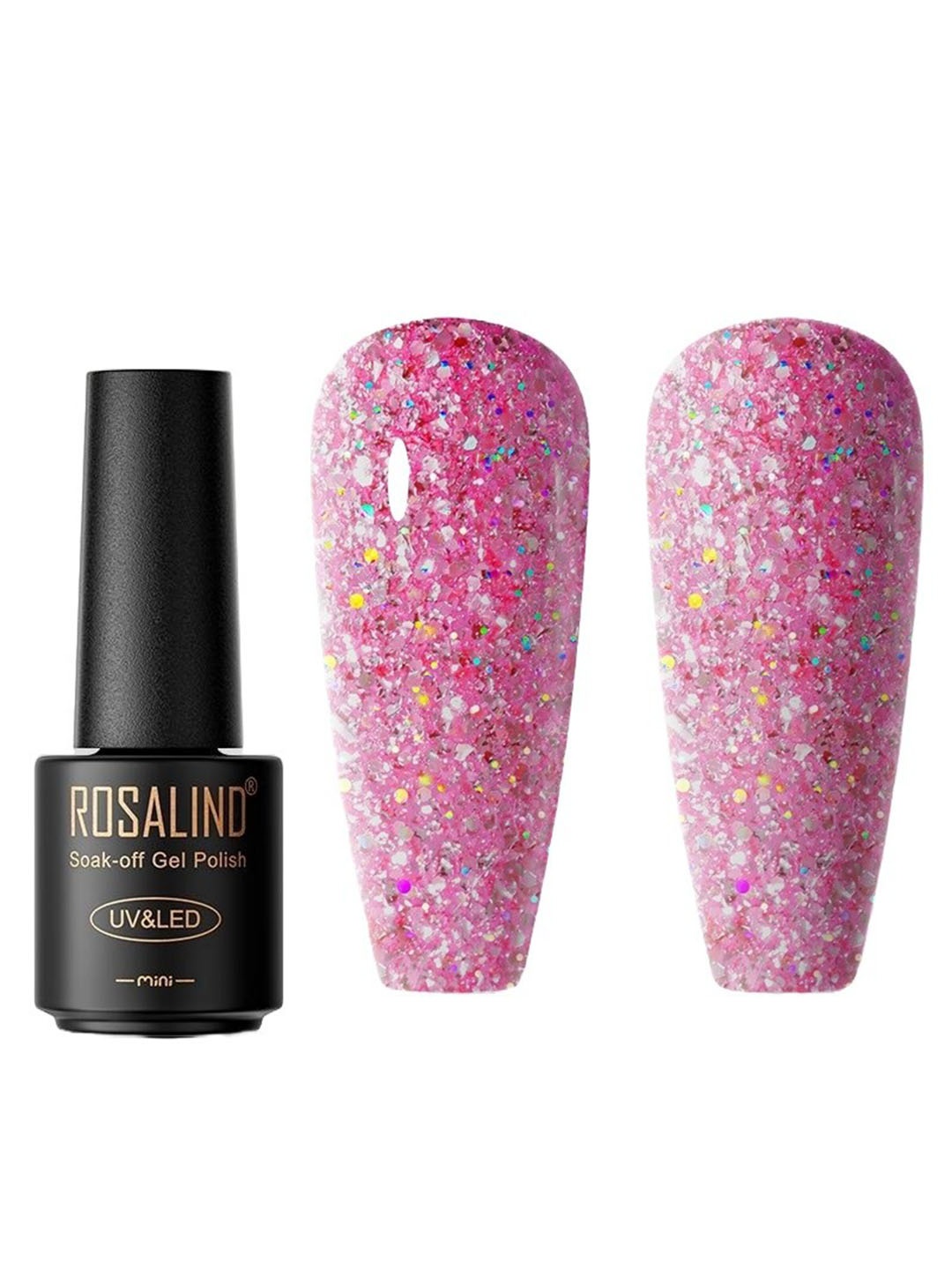

ROSALIND UV & LED Soak Off Gel Polish 7ml - C154, Pink