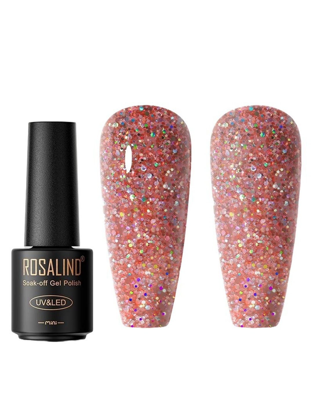 

ROSALIND UV & LED Soak Off Gel Polish 7ml - C196, Peach