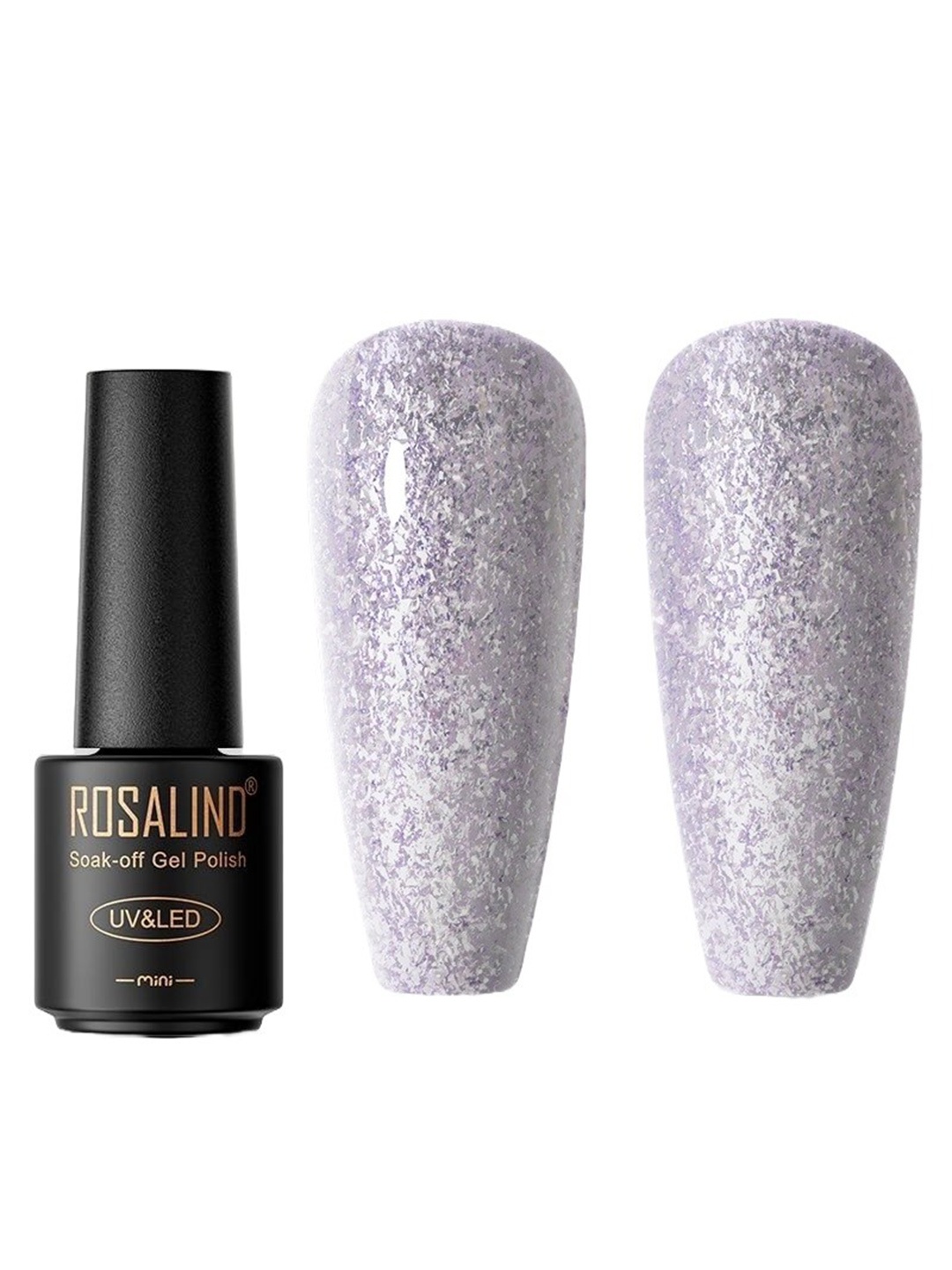 

ROSALIND UV & LED Soak Off Gel Polish 7ml - C188, Silver