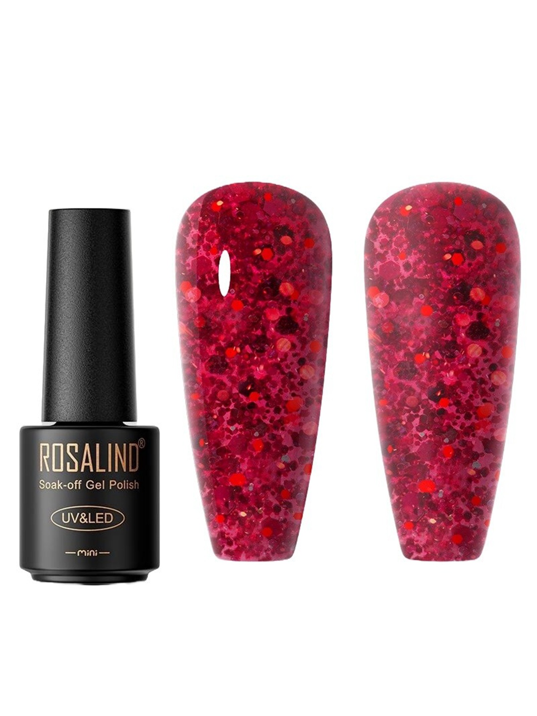 

ROSALIND UV & LED Soak Off Gel Polish - 7ml - C035, Red