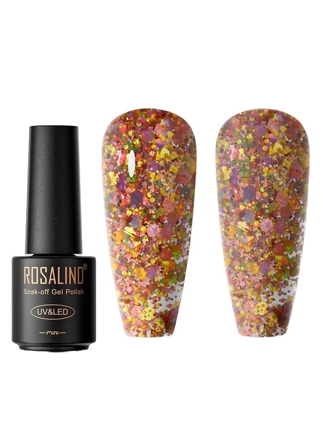 

ROSALIND UV & LED Soak Off Gel Polish - 7ml - C179, Gold