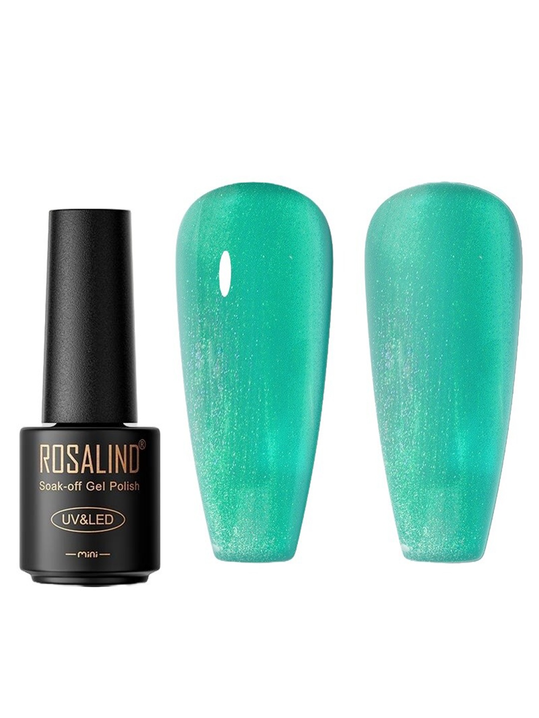 

ROSALIND Soak Off UV & LED Gel Nail Polish 7ml - C527, Sea green